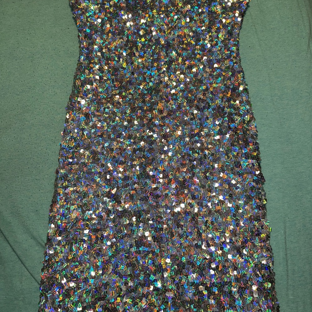 Charlotte Russe strapless prom dress